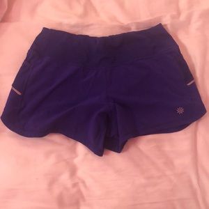 BLUE ATHLETA SHORTS